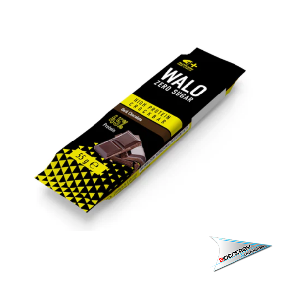 4PiuNutrition-WALO ZERO SUGAR HP (Conf. 20 barrette da 55 gr)   Dark Chocolate  